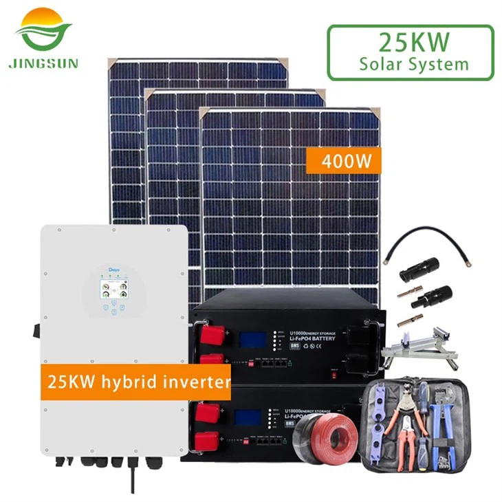 25KW sončni sistem