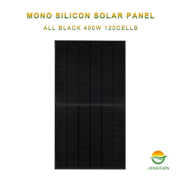 400 W popolnoma črni solarni paneli