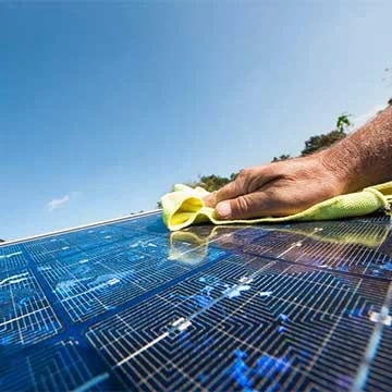 Metoda vzdrževanja sončne elektrarne